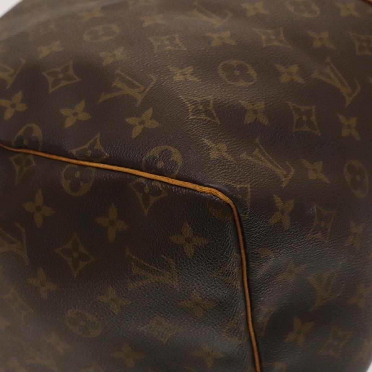 LOUIS VUITTON Monogram Keepall 55 Boston Bag M41424 LV Auth 121987