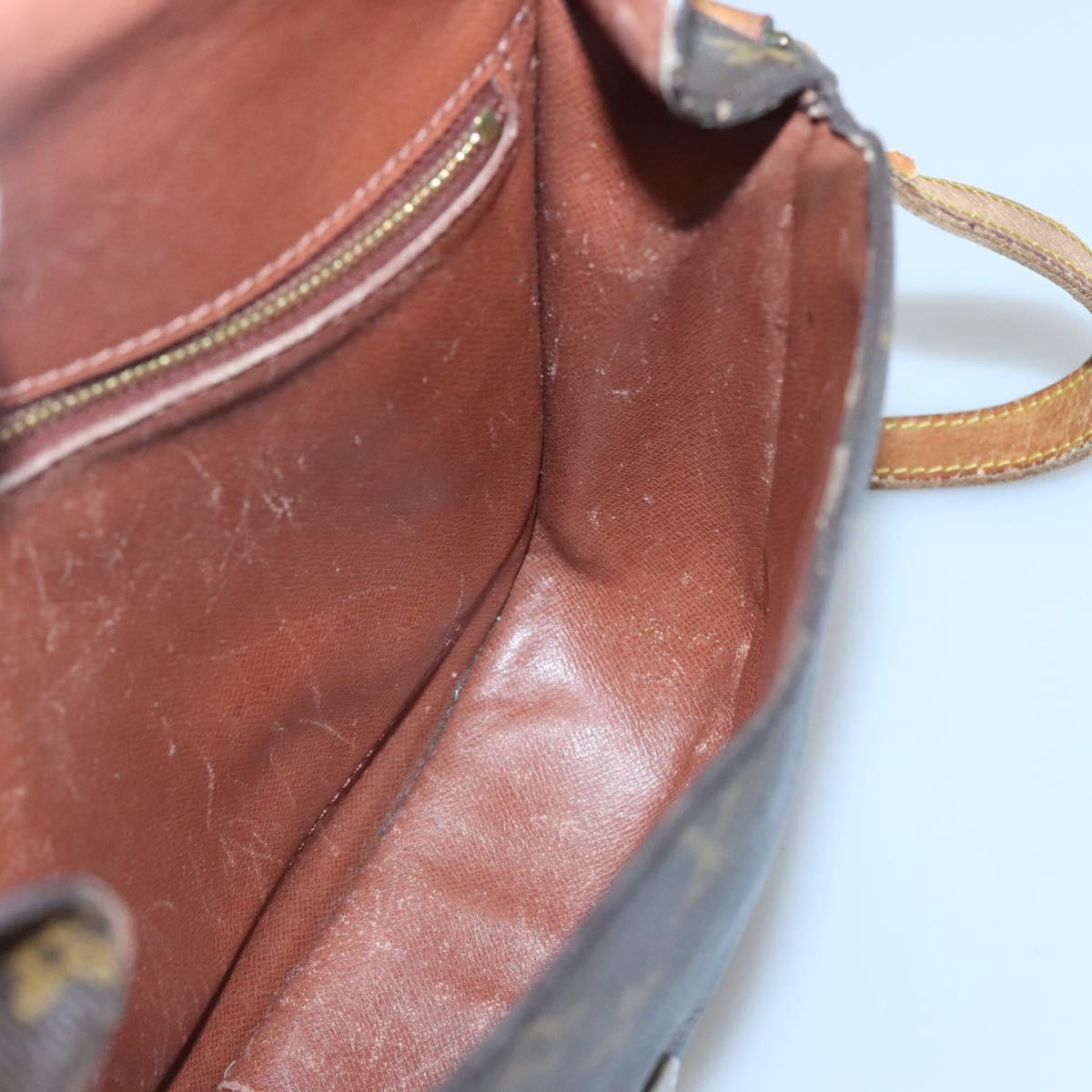 LOUIS VUITTON Monogram Saint Cloud GM Shoulder Bag M51242 LV Auth 122014