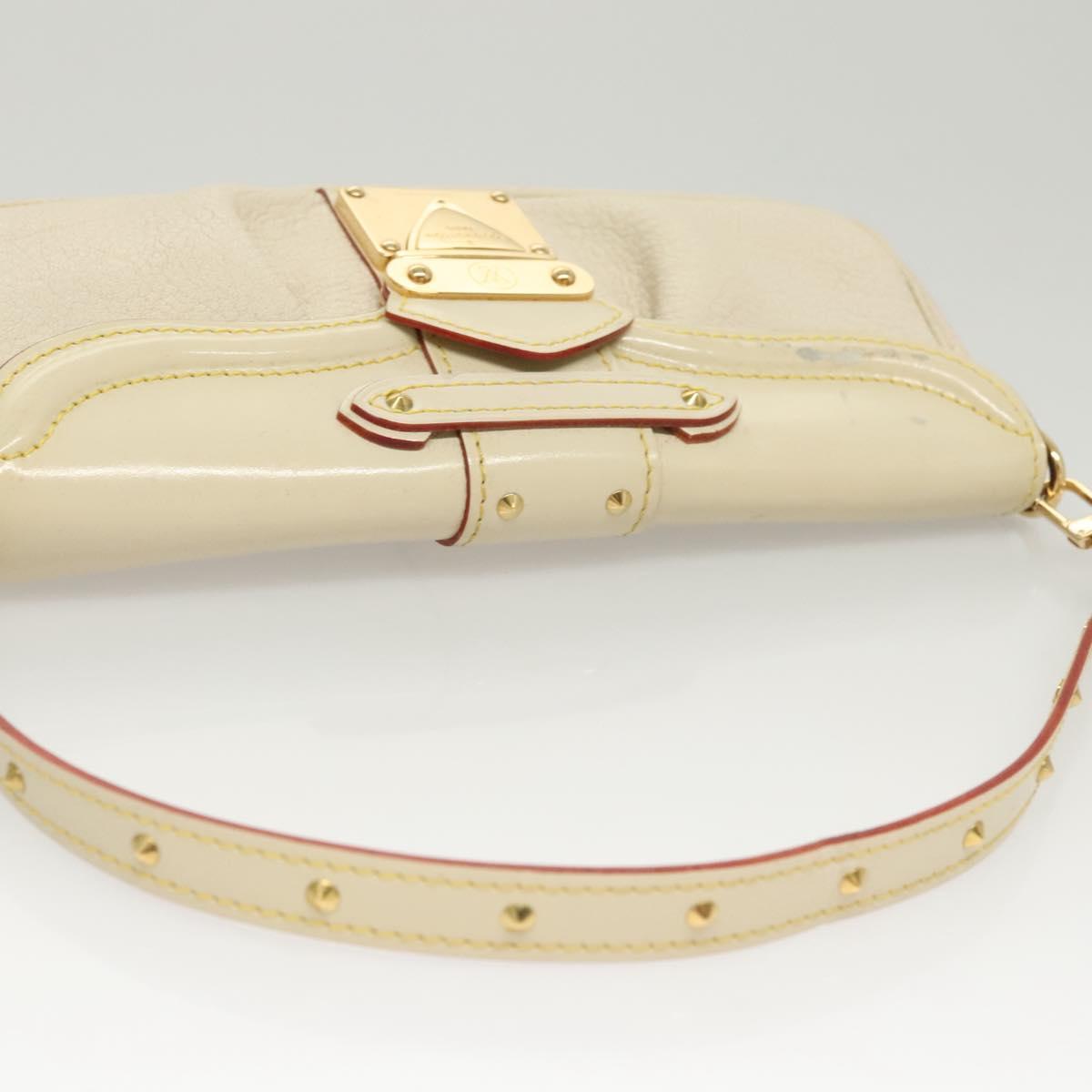 LOUIS VUITTON Suhari Precieux Accessory Pouch White M91774 LV Auth 122020