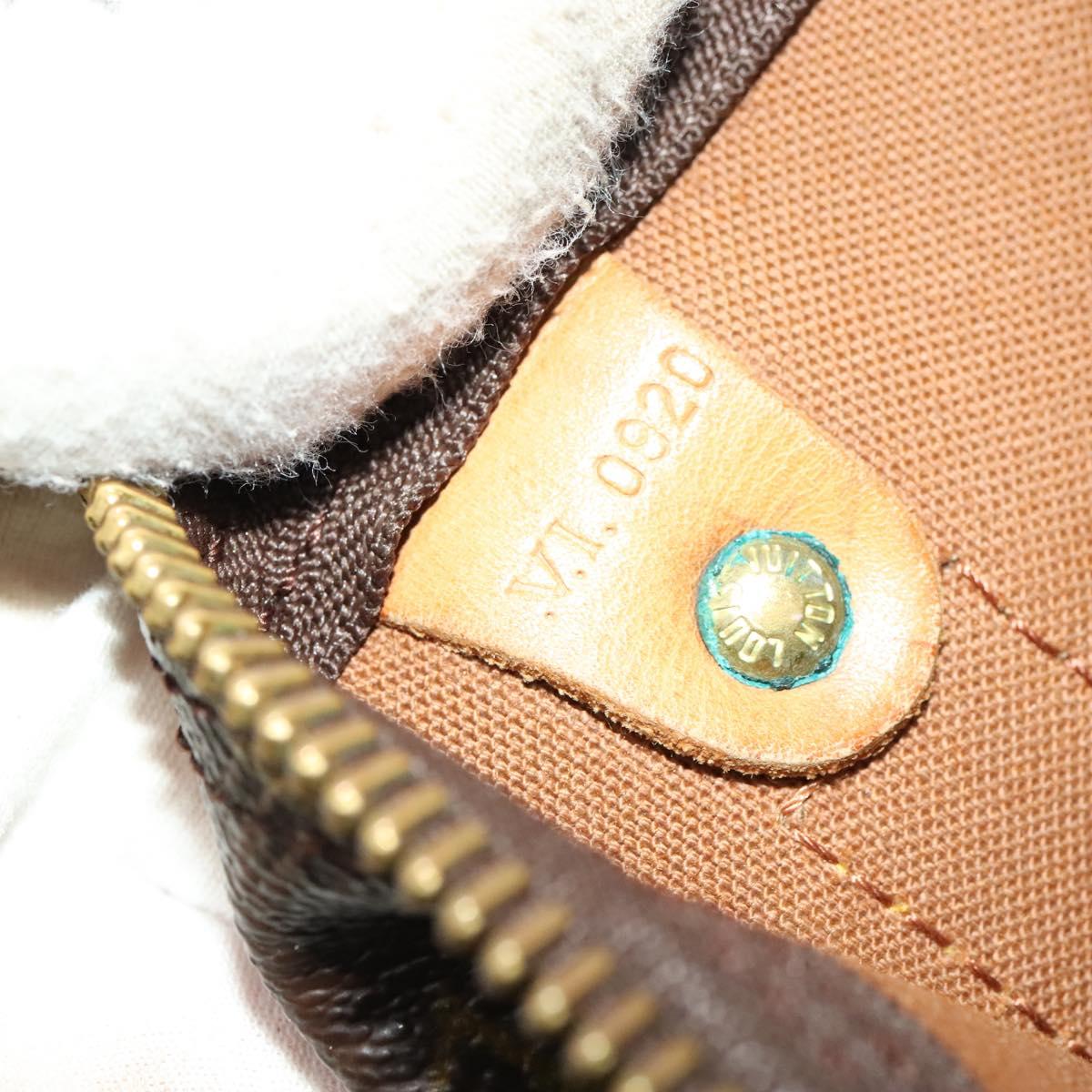 LOUIS VUITTON Monogram Keepall Bandouliere 60 Boston Bag M41412 LV Auth 122076