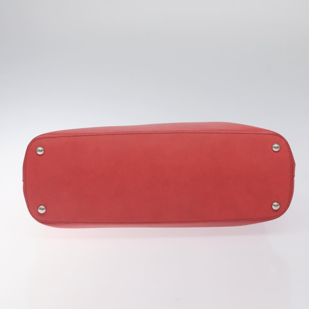 Salvatore Ferragamo Hand Bag Leather Pink Silver Auth 122097