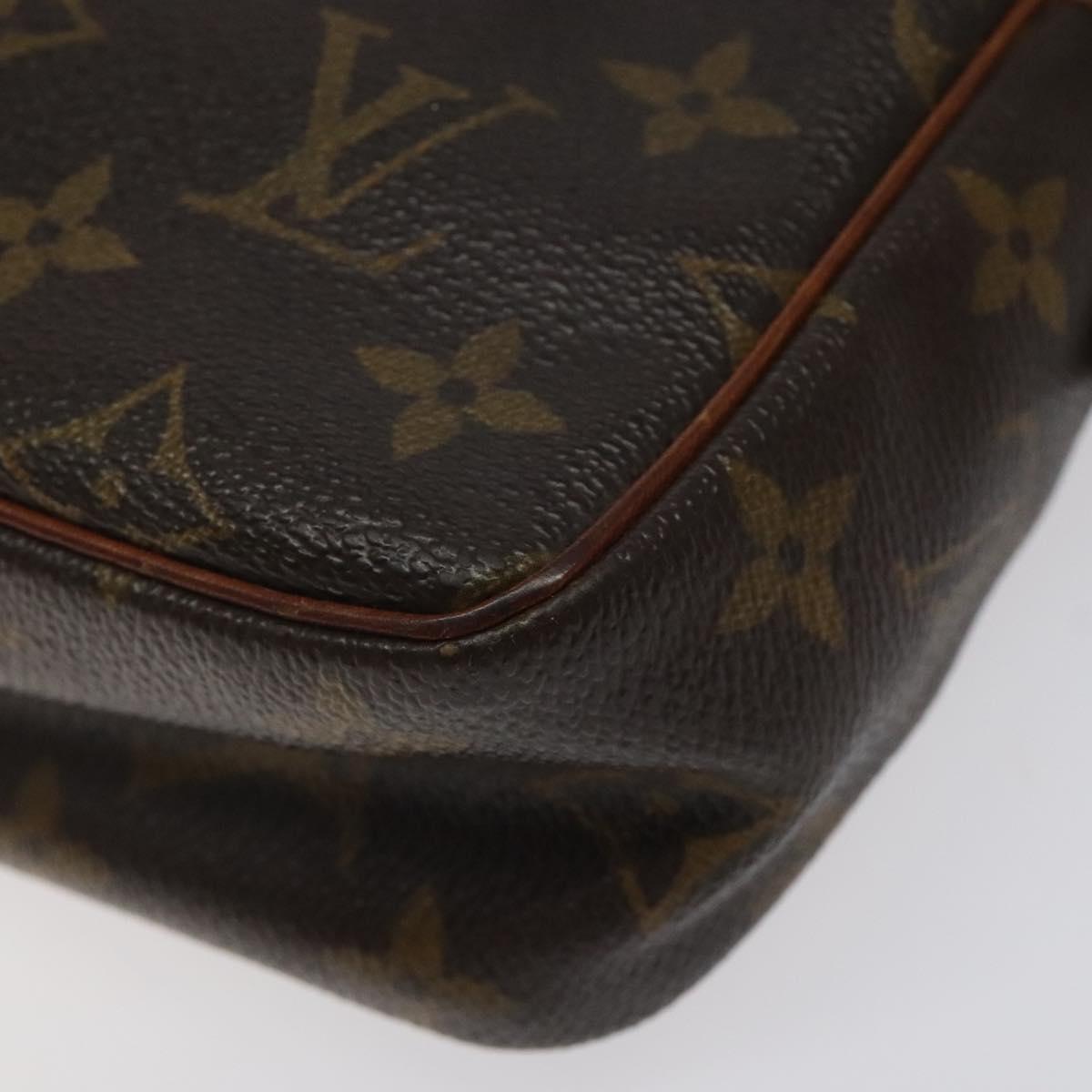 LOUIS VUITTON Monogram Compiegne 23 Clutch Bag M51847 LV Auth 122129