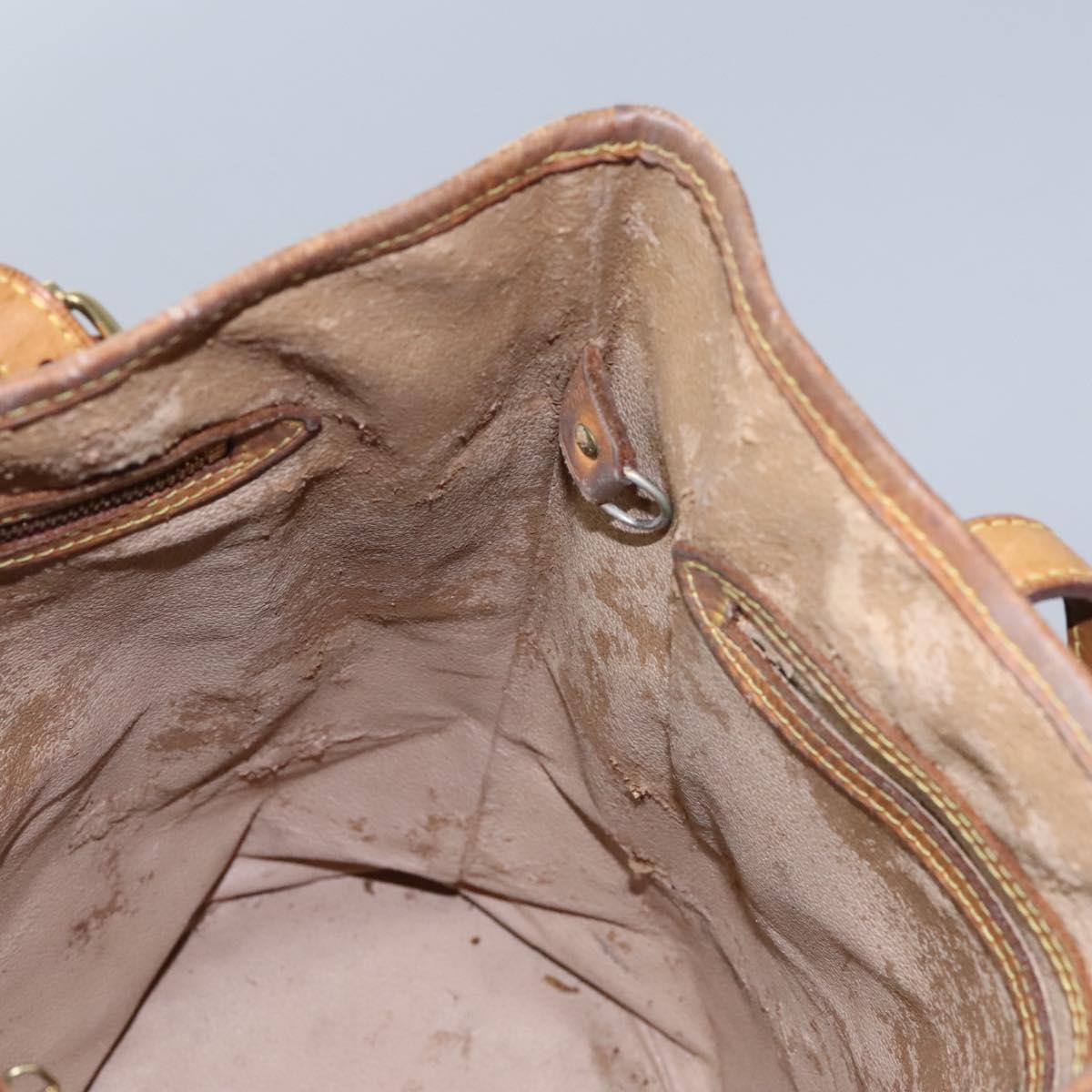 LOUIS VUITTON Monogram Bucket GM Shoulder Bag M42236 LV Auth 122132