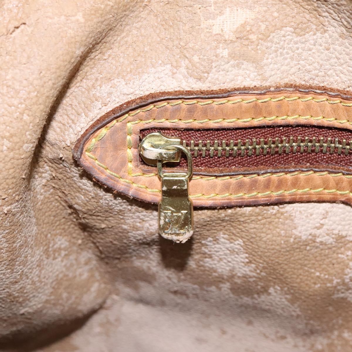 LOUIS VUITTON Monogram Bucket GM Shoulder Bag M42236 LV Auth 122132