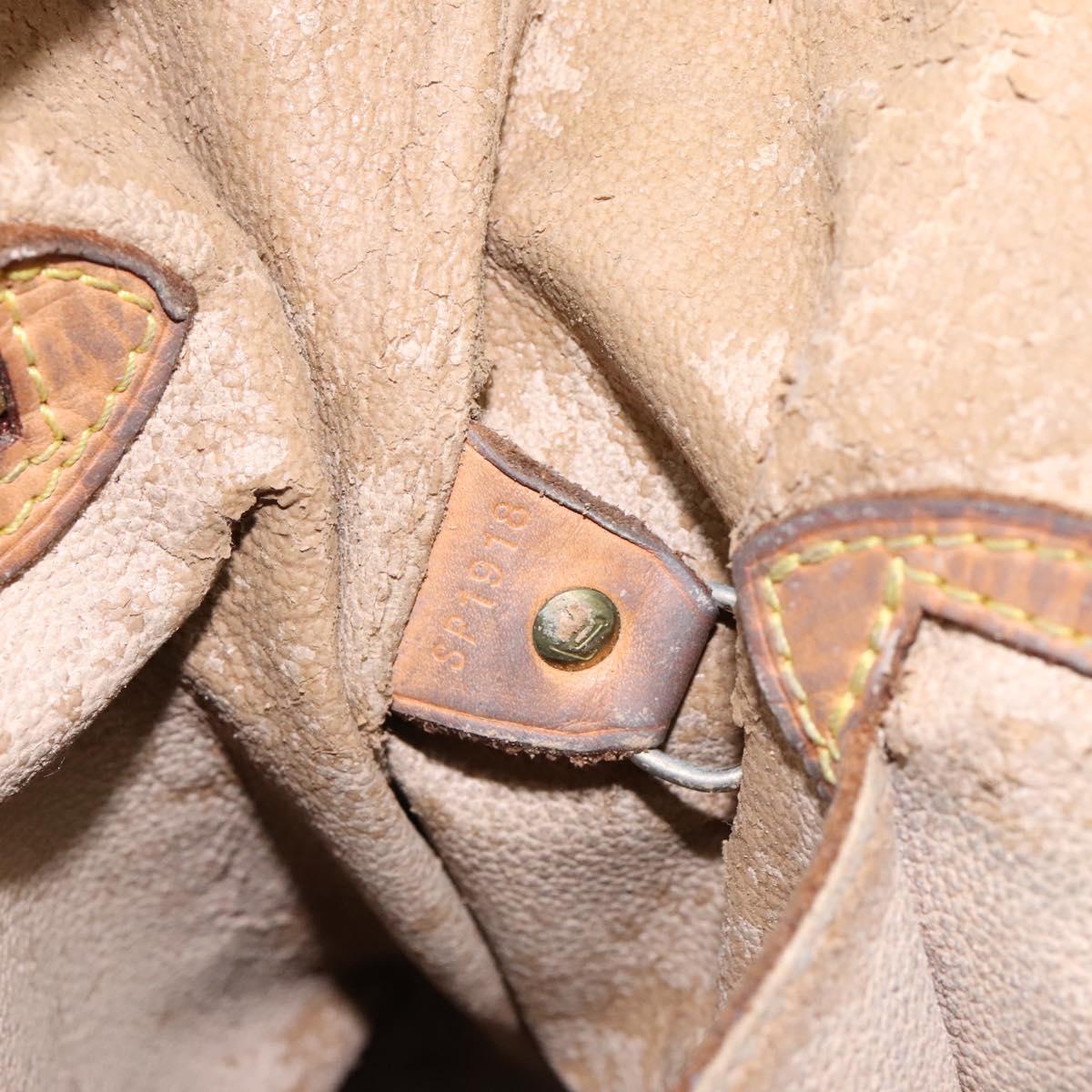 LOUIS VUITTON Monogram Bucket GM Shoulder Bag M42236 LV Auth 122132