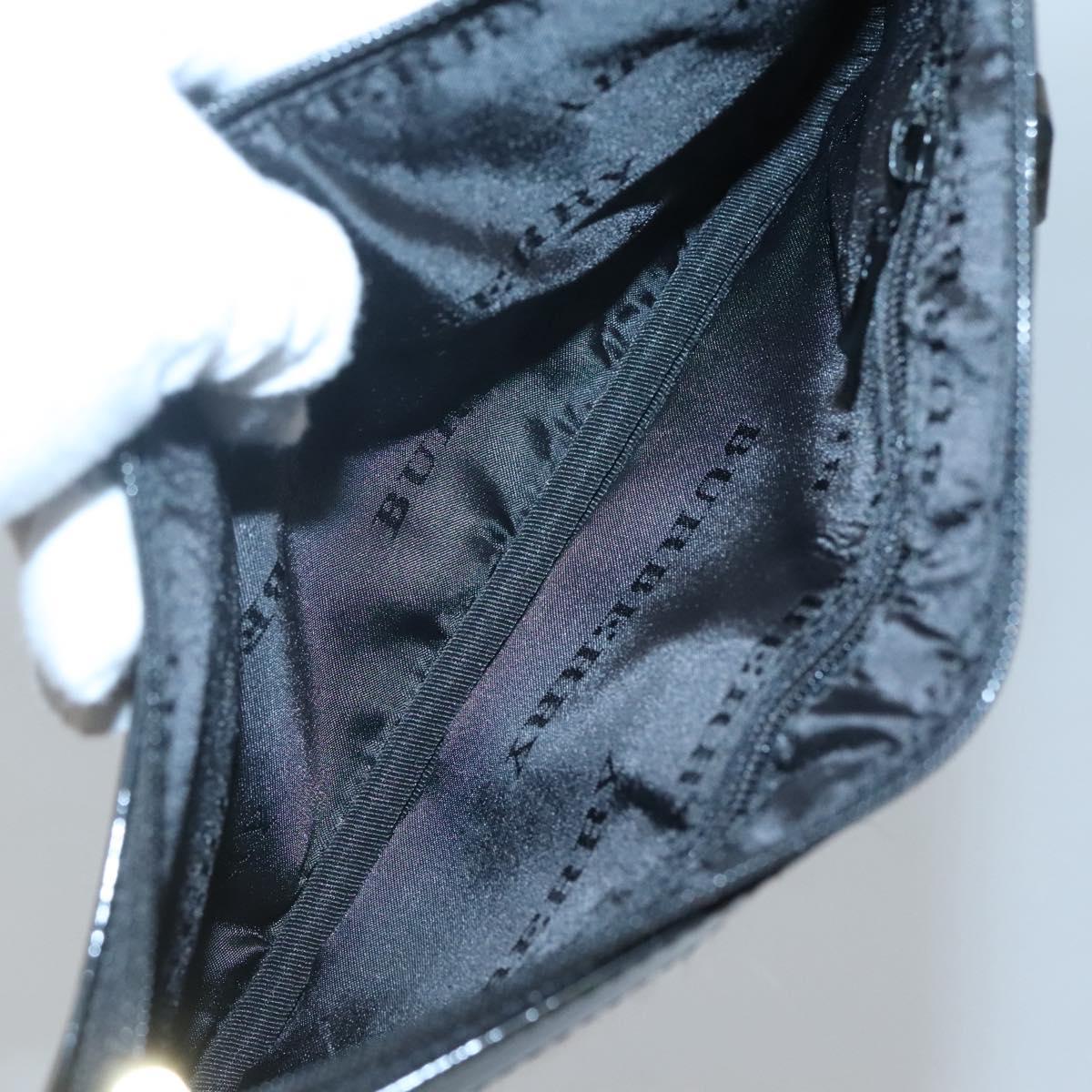 BURBERRY Nova Check Tote Bag Wool Beige Gold Auth 122167