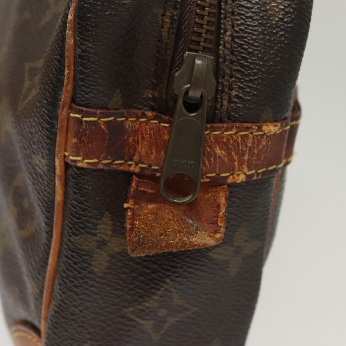 LOUIS VUITTON Monogram Compiegne 28 Clutch Bag M51845 LV Auth 122181