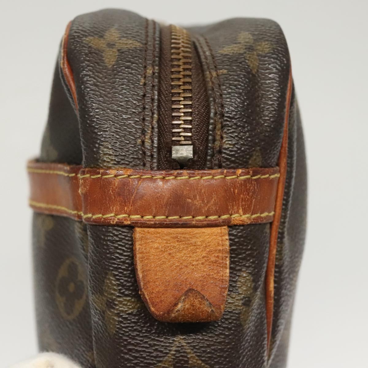 LOUIS VUITTON Monogram Compiegne 28 Clutch Bag M51845 LV Auth 122181