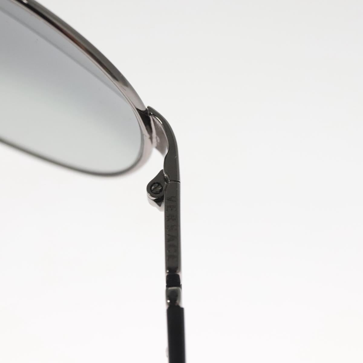 VERSACE Sunglasses metal Black Auth 122190