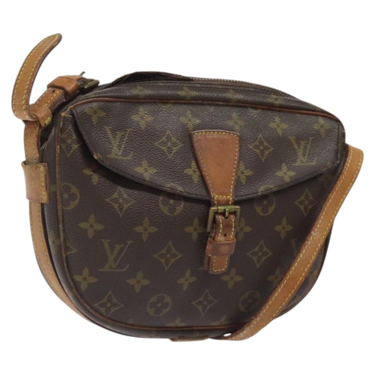 LOUIS VUITTON Monogram Jeune Fille MM Shoulder Bag M51226 LV Auth 122228