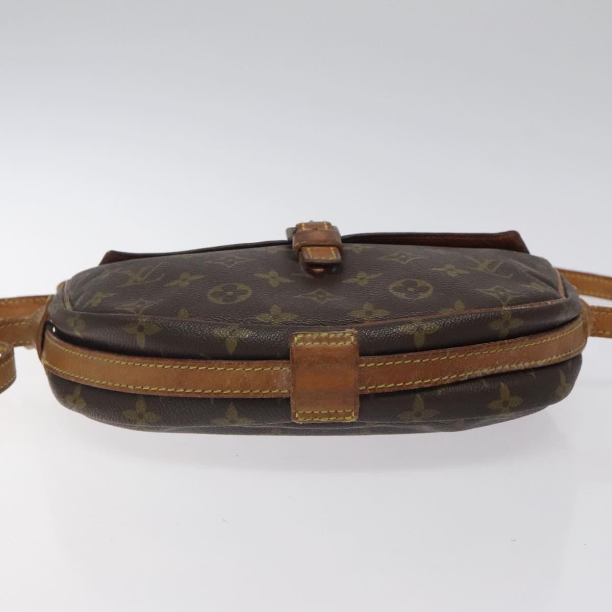LOUIS VUITTON Monogram Jeune Fille MM Shoulder Bag M51226 LV Auth 122228