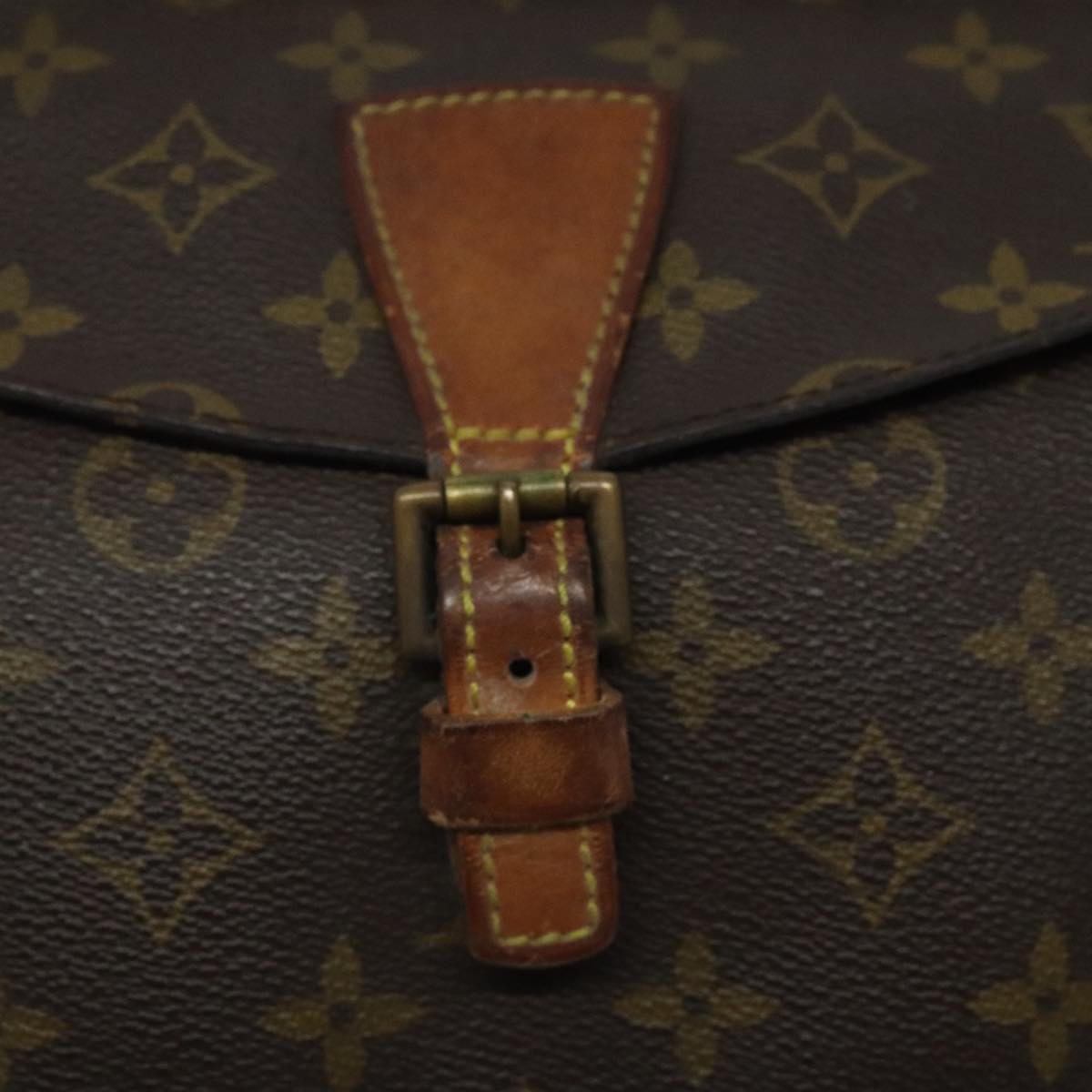 LOUIS VUITTON Monogram Jeune Fille MM Shoulder Bag M51226 LV Auth 122228