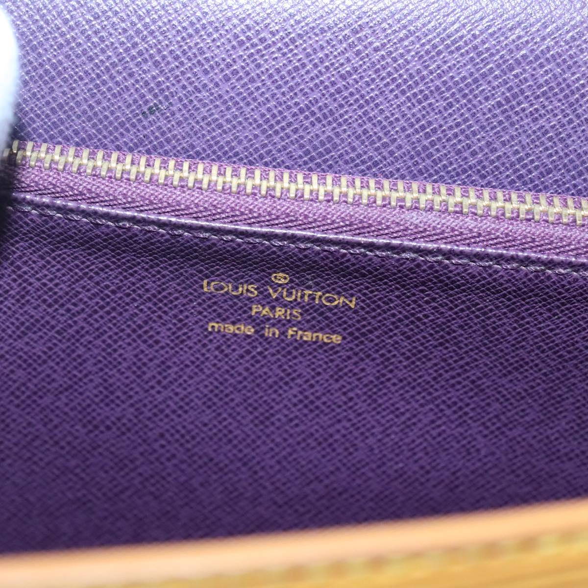 LOUIS VUITTON Epi Malesherbes Hand Bag Tassili Yellow Jonne M52379 Auth 122240