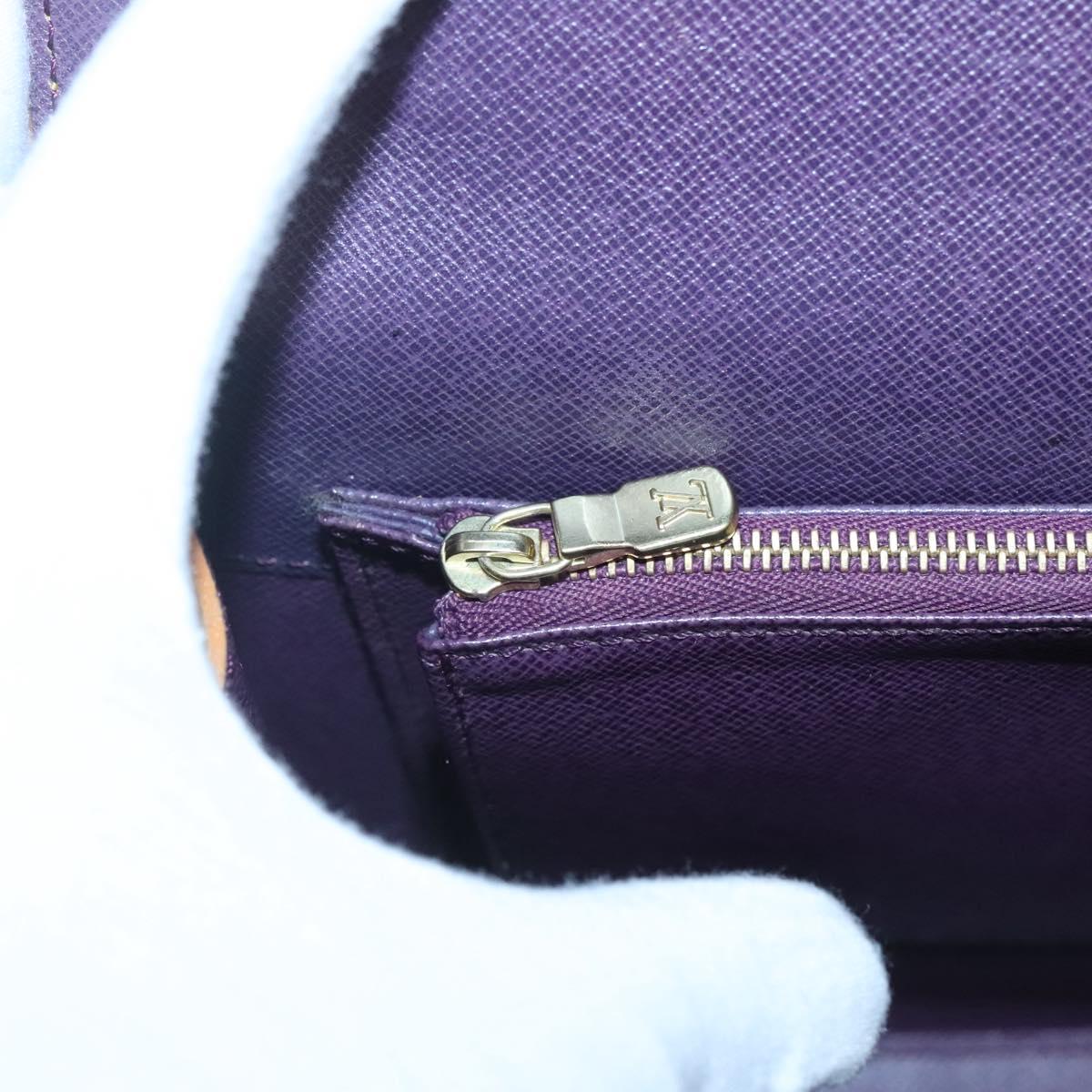 LOUIS VUITTON Epi Malesherbes Hand Bag Tassili Yellow Jonne M52379 Auth 122240