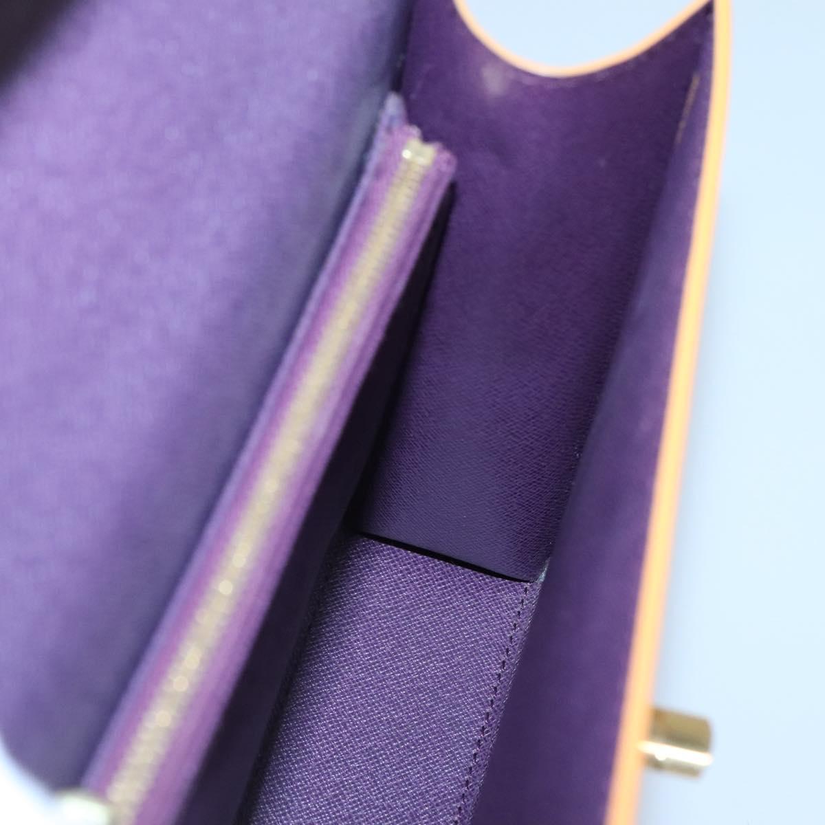 LOUIS VUITTON Epi Malesherbes Hand Bag Tassili Yellow Jonne M52379 Auth 122240