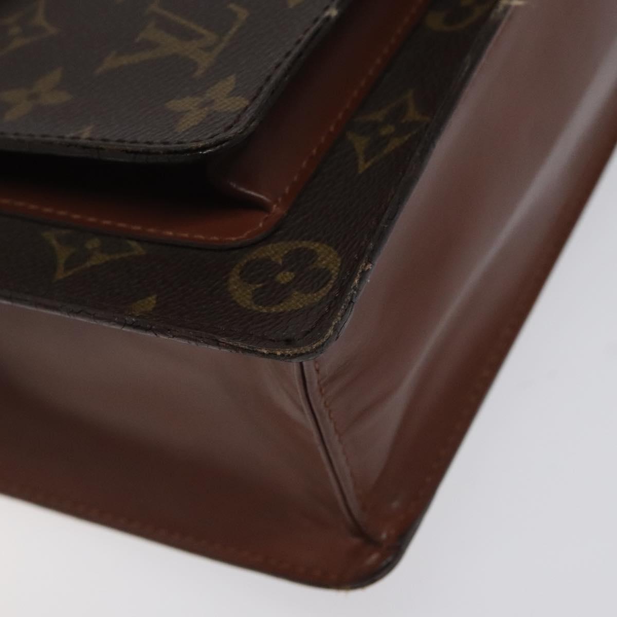 LOUIS VUITTON Monogram Monceau 28 Hand Bag M51185 LV Auth 122257