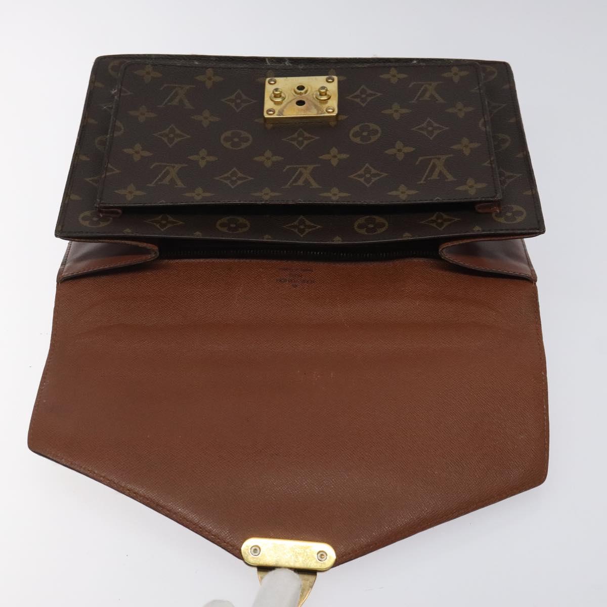 LOUIS VUITTON Monogram Monceau 28 Hand Bag M51185 LV Auth 122257