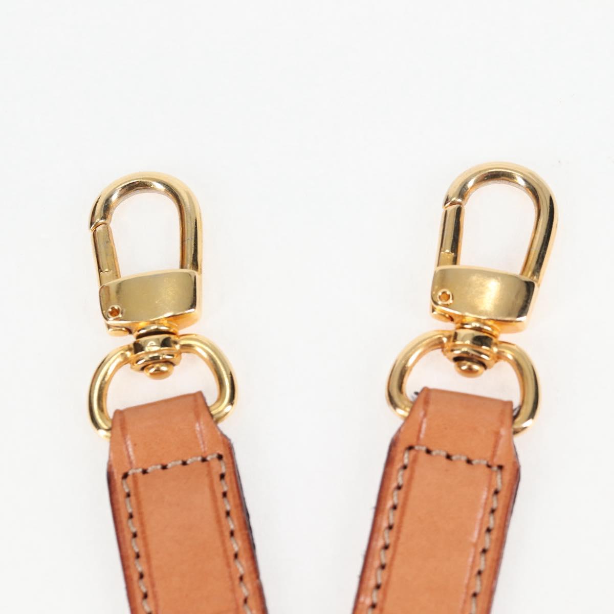 CELINE Circle Macadam Canvas Hand Bag PVC Leather 2way Brown Gold Auth 122270AV