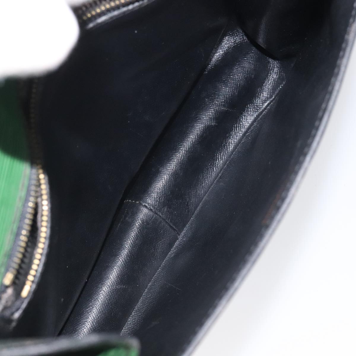 LOUIS VUITTON Epi Saint Cloud GM Shoulder Bag Green M52194 LV Auth 122324