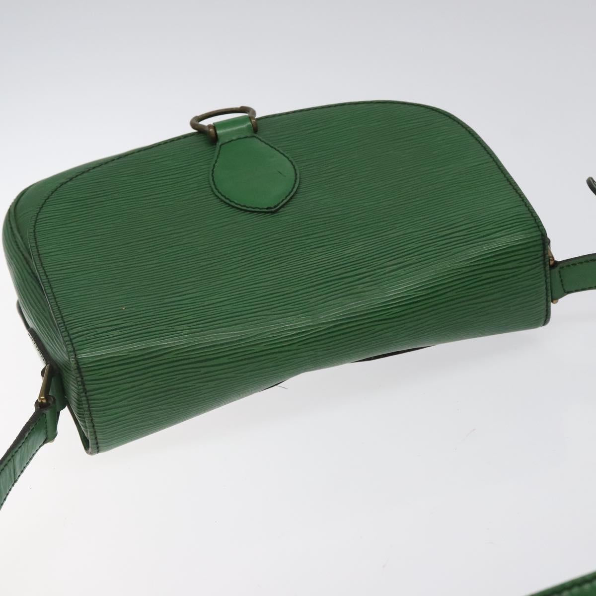LOUIS VUITTON Epi Saint Cloud GM Shoulder Bag Green M52194 LV Auth 122324
