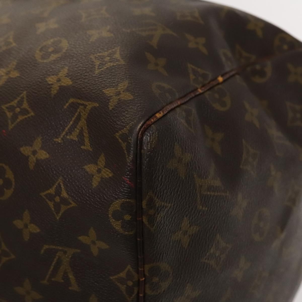 LOUIS VUITTON Monogram Keepall 55 Boston Bag M41424 LV Auth 122337