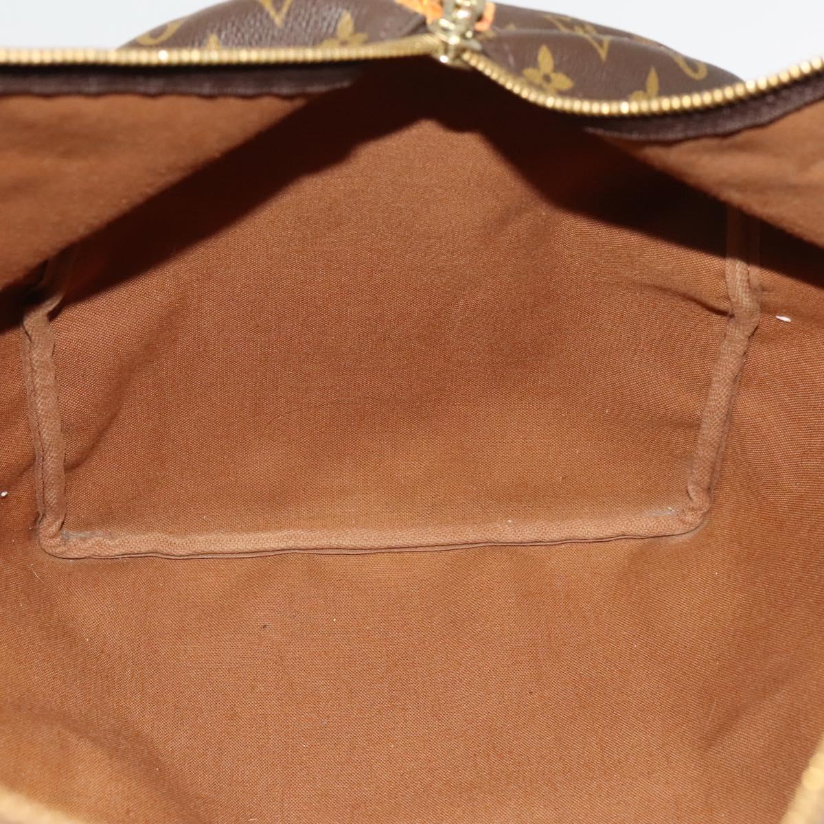 LOUIS VUITTON Monogram Keepall 55 Boston Bag M41424 LV Auth 122337