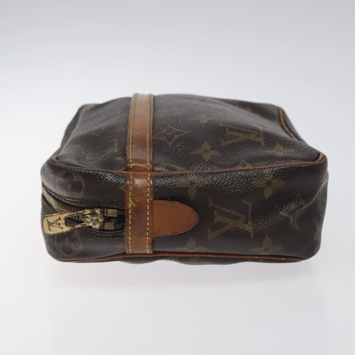 LOUIS VUITTON Monogram Compiegne 23 Clutch Bag M51847 LV Auth 122340