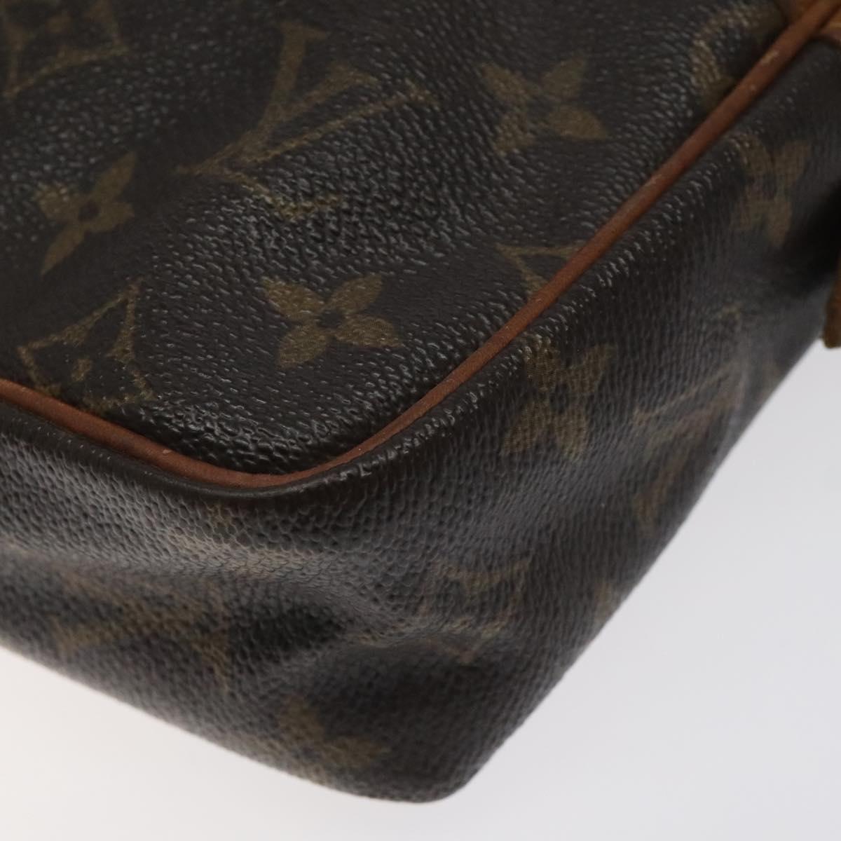 LOUIS VUITTON Monogram Compiegne 23 Clutch Bag M51847 LV Auth 122340