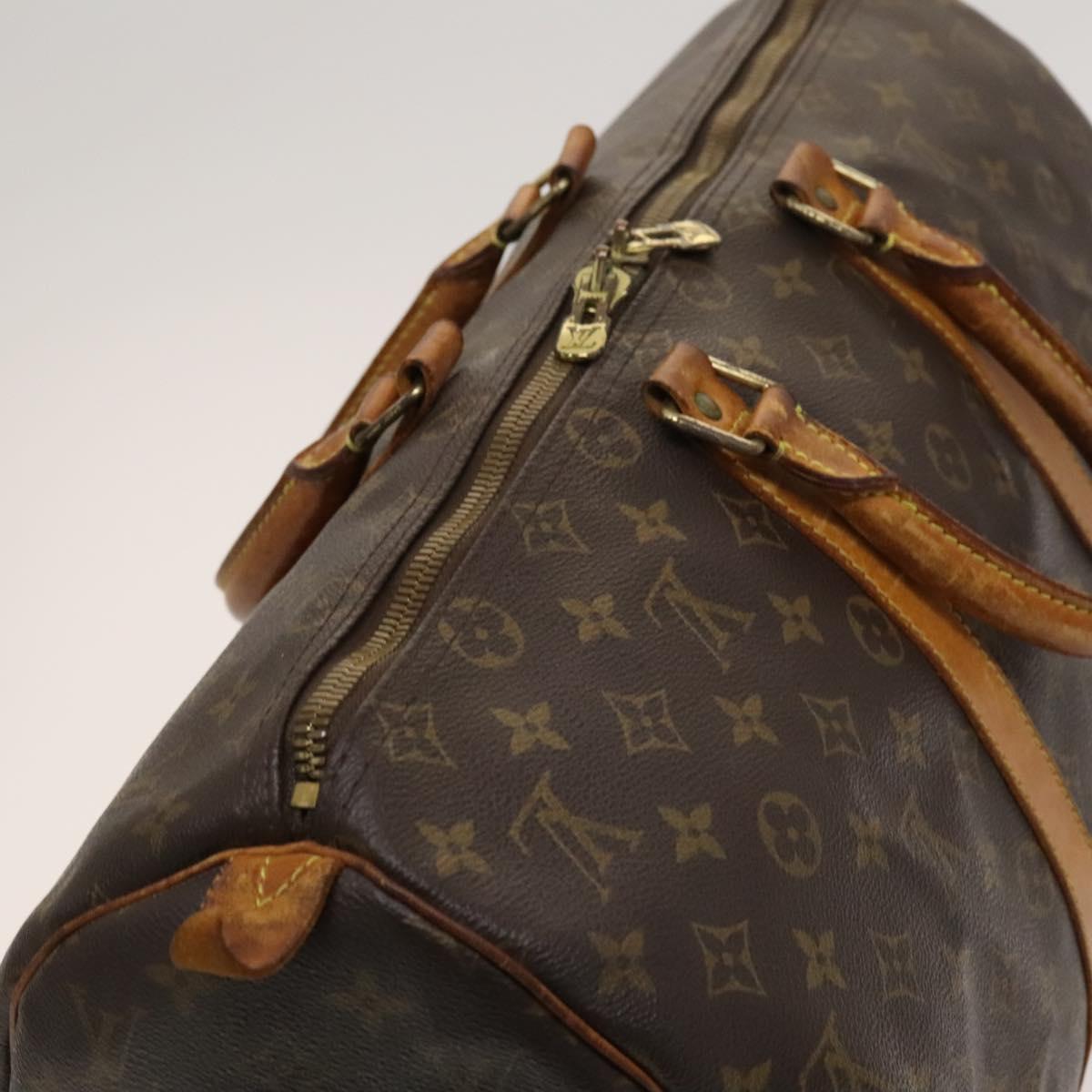 LOUIS VUITTON Monogram Keepall 45 Boston Bag M41428 LV Auth 122366