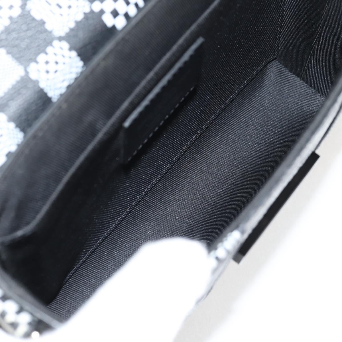 LOUIS VUITTON Damier Distorted Flap Soft Trunk Messenger Bag N50032 Auth 122429M