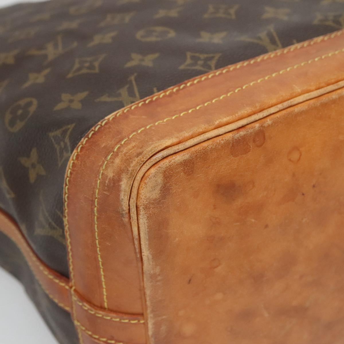 LOUIS VUITTON Monogram Noe Shoulder Bag M42224 LV Auth 122479