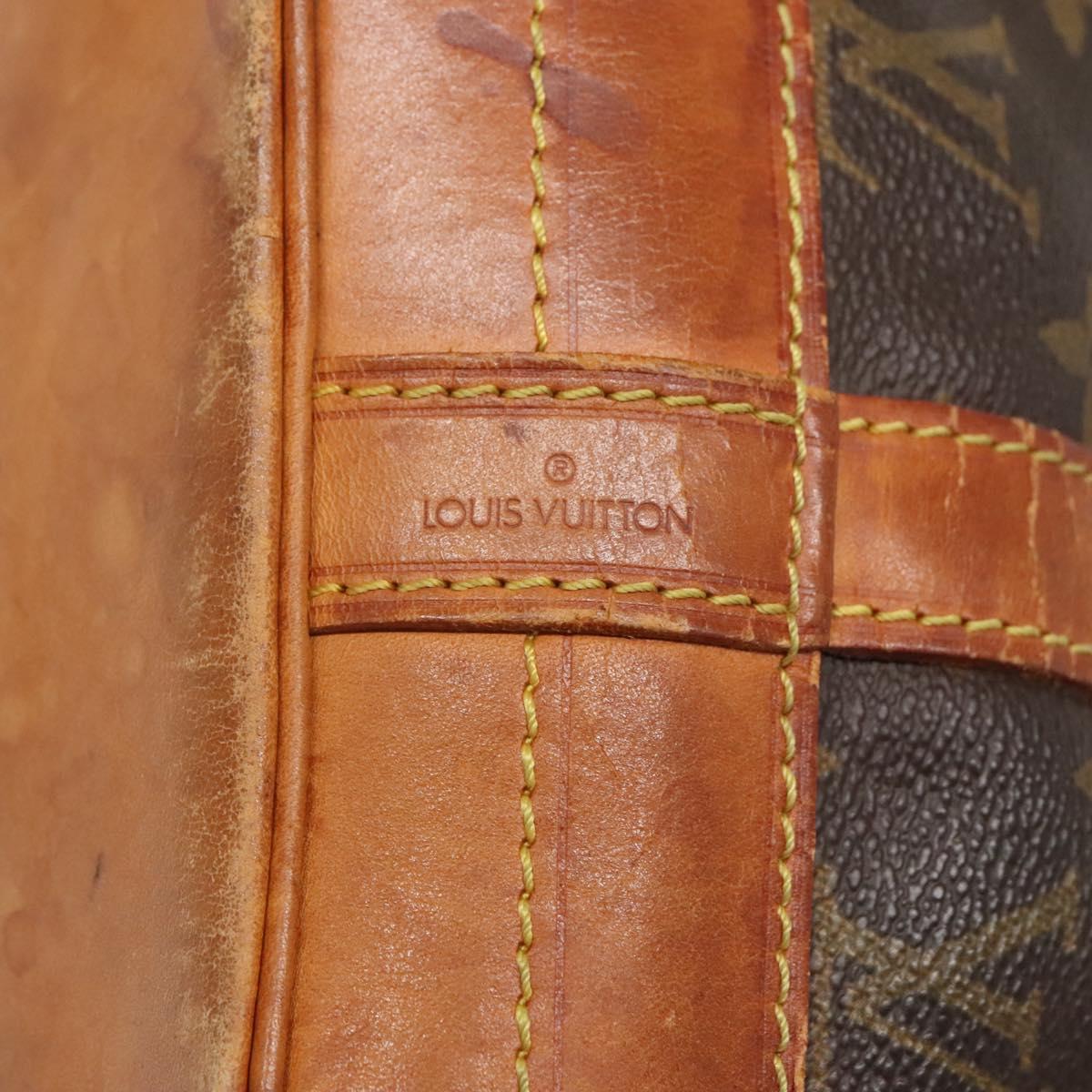 LOUIS VUITTON Monogram Noe Shoulder Bag M42224 LV Auth 122479