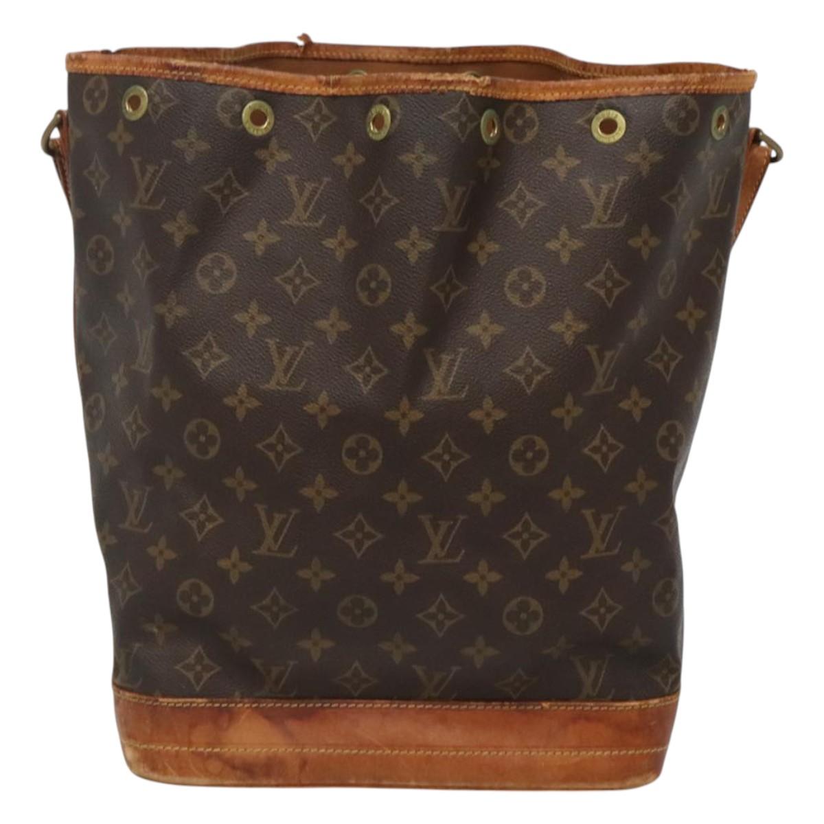 LOUIS VUITTON Monogram Noe Shoulder Bag M42224 LV Auth 122479