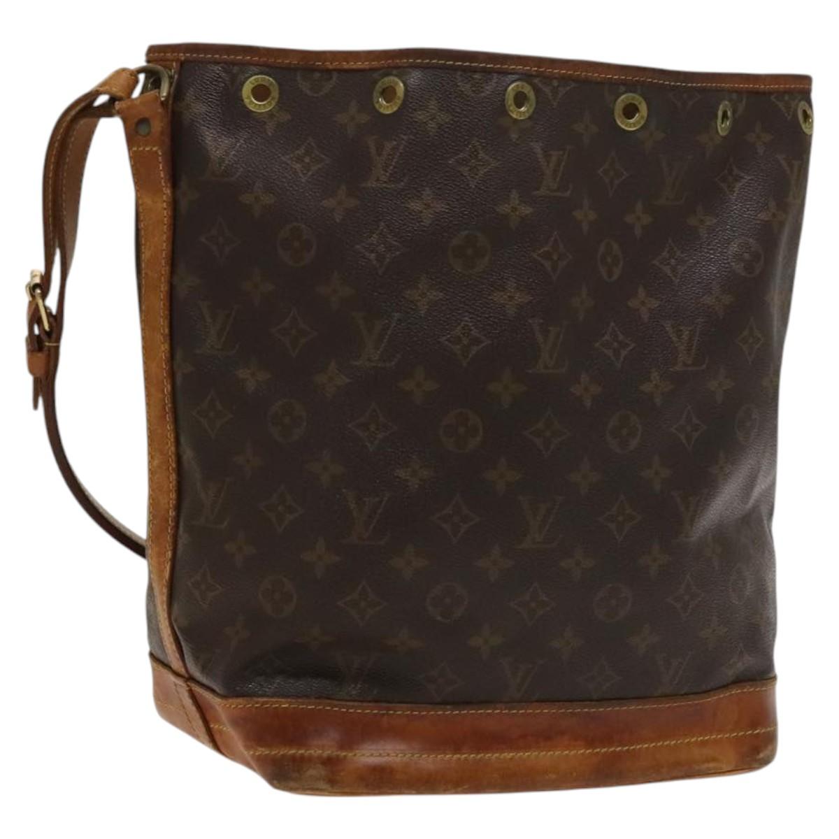 LOUIS VUITTON Monogram Noe Shoulder Bag M42224 LV Auth 122480