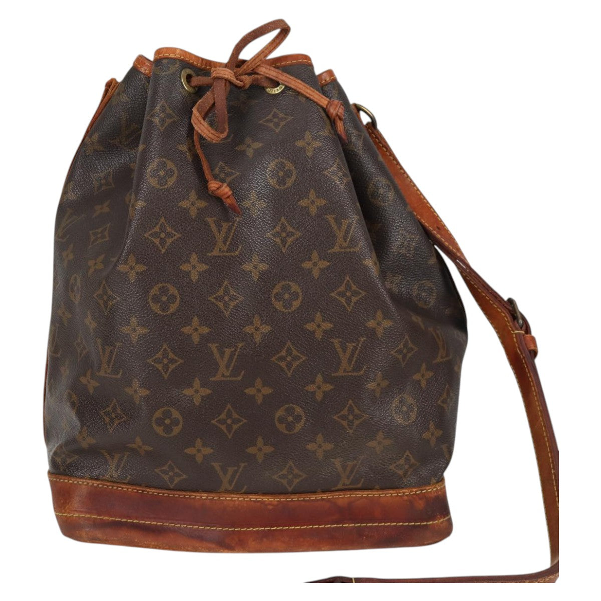 LOUIS VUITTON Monogram Noe Shoulder Bag M42224 LV Auth 122497
