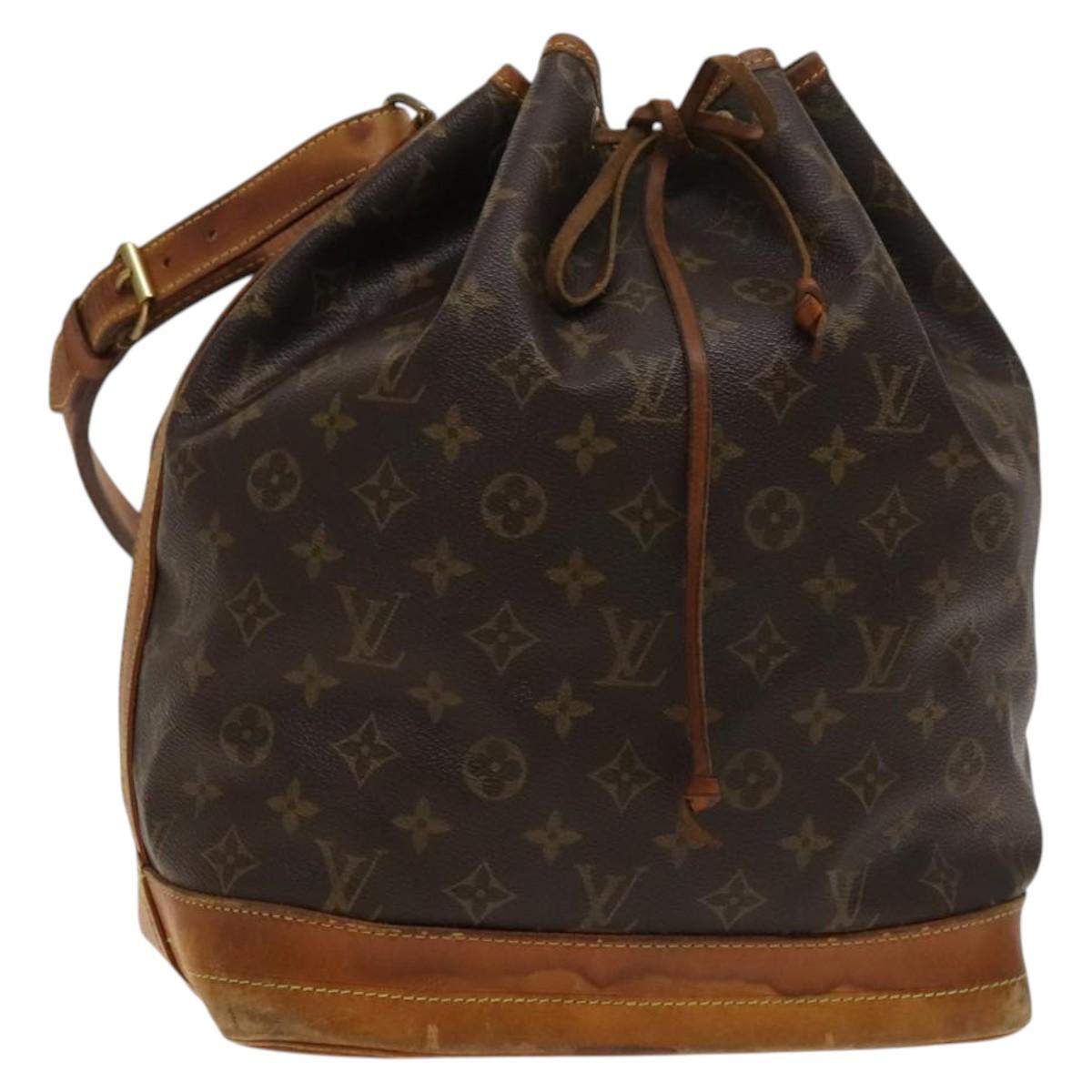 LOUIS VUITTON Monogram Noe Shoulder Bag M42224 LV Auth 122498