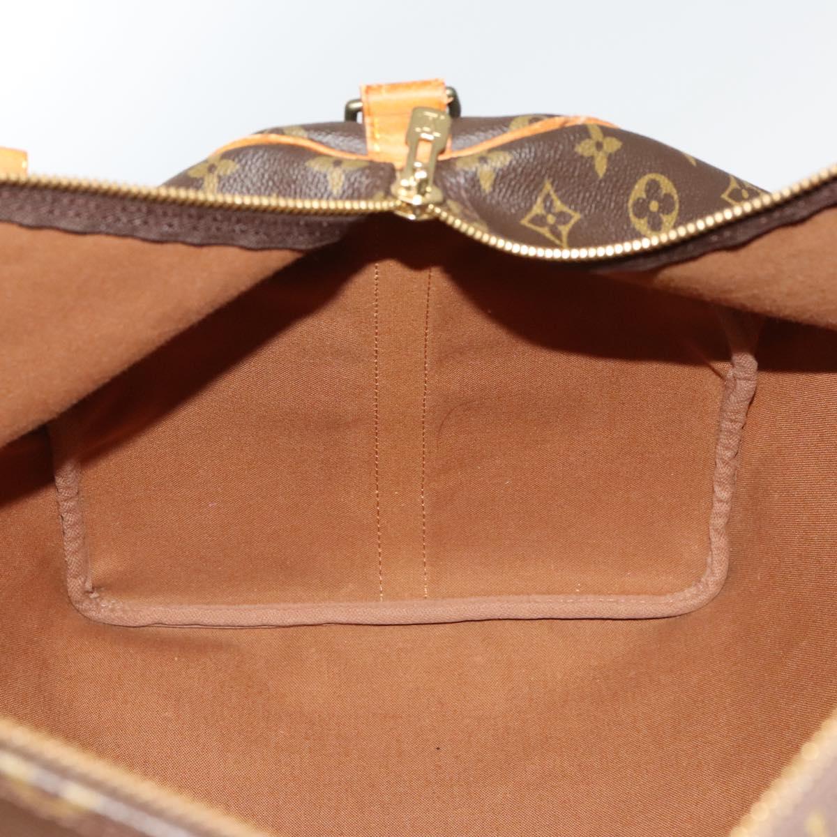 LOUIS VUITTON Monogram Keepall Bandouliere 60 Boston Bag M41412 LV Auth 122503