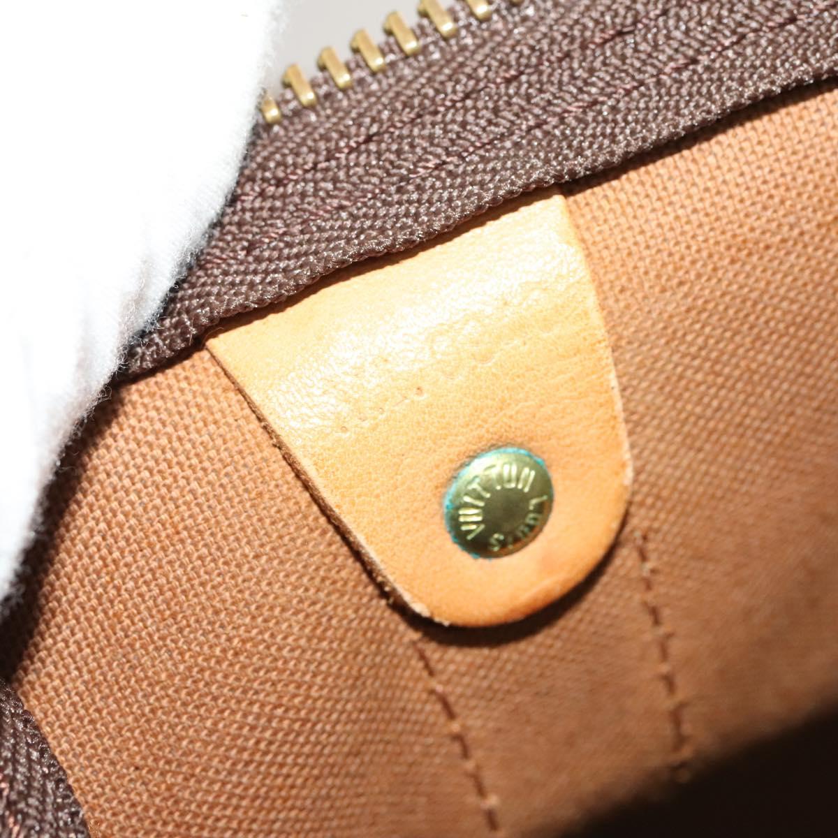 LOUIS VUITTON Monogram Keepall Bandouliere 60 Boston Bag M41412 LV Auth 122503