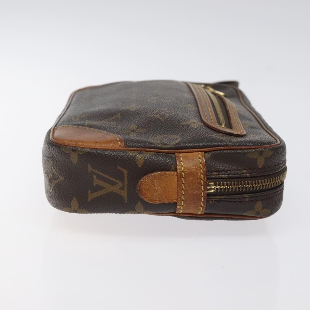 LOUIS VUITTON Monogram Marly Dragonne GM Clutch Bag M51825 LV Auth 122560