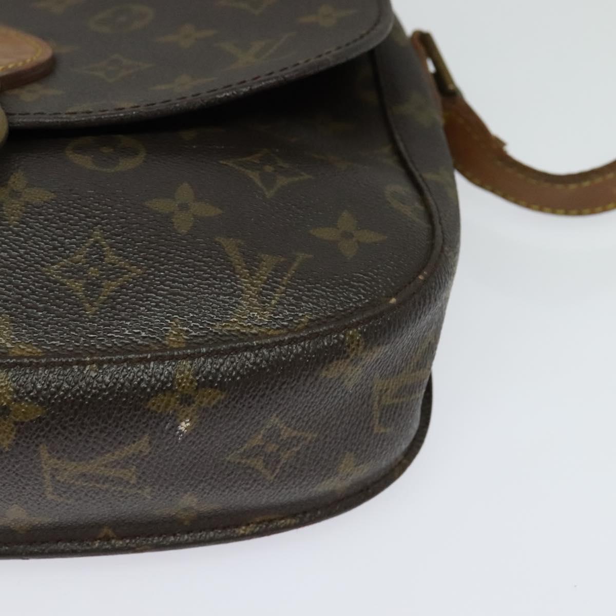 LOUIS VUITTON Monogram Saint Cloud GM Shoulder Bag M51242 LV Auth 122565