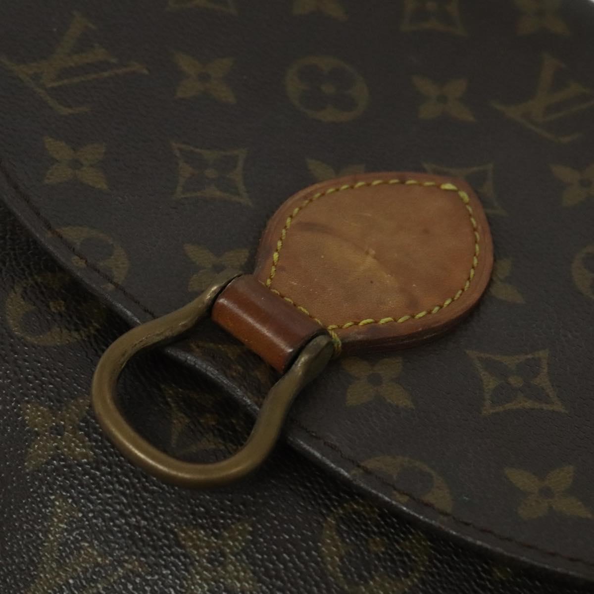 LOUIS VUITTON Monogram Saint Cloud GM Shoulder Bag M51242 LV Auth 122565