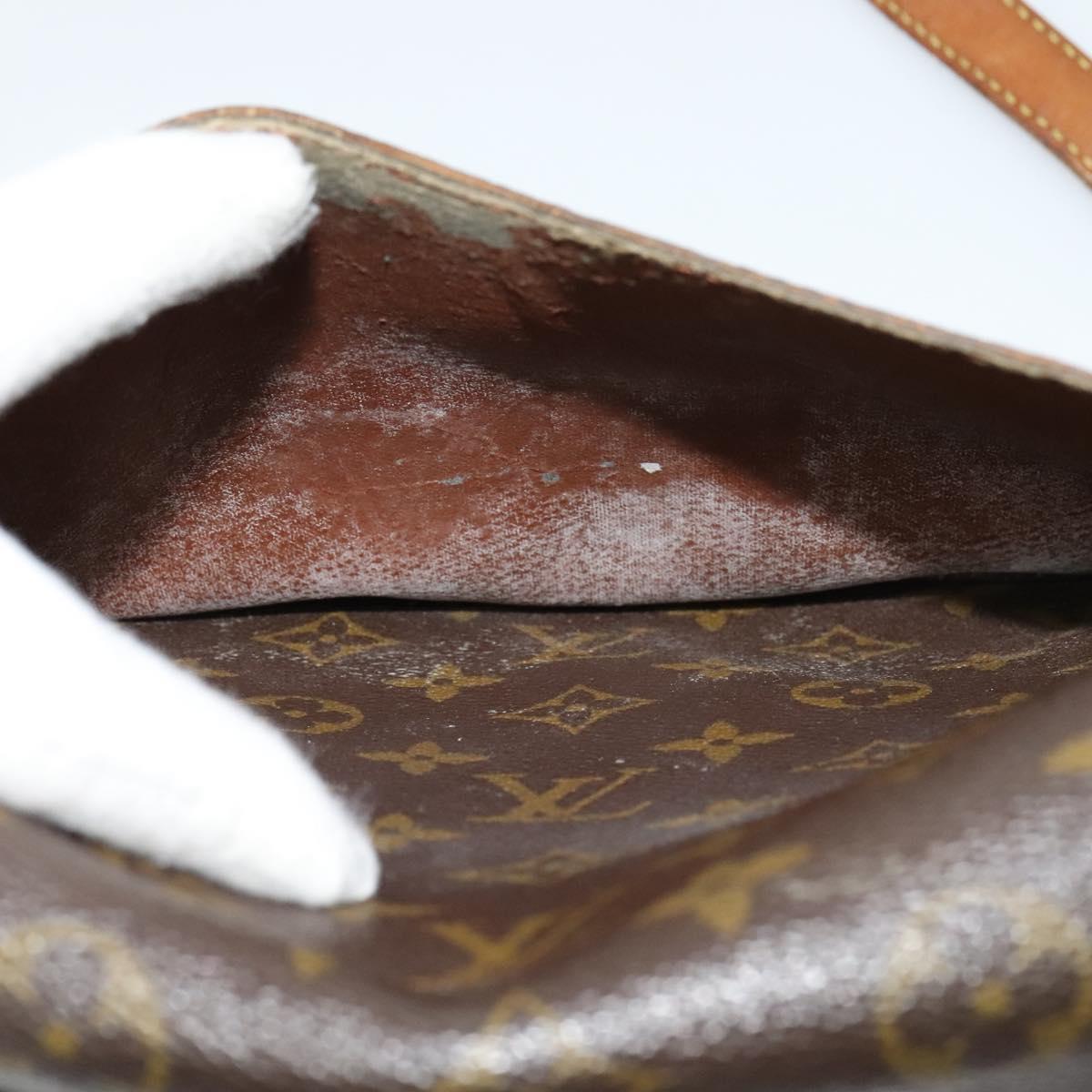 LOUIS VUITTON Monogram Saint Cloud GM Shoulder Bag M51242 LV Auth 122565