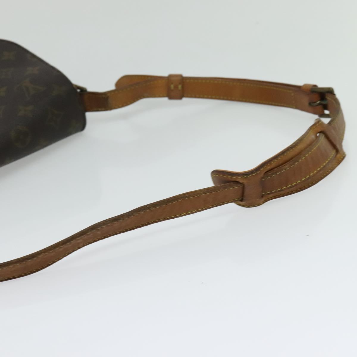 LOUIS VUITTON Monogram Saint Cloud GM Shoulder Bag M51242 LV Auth 122565