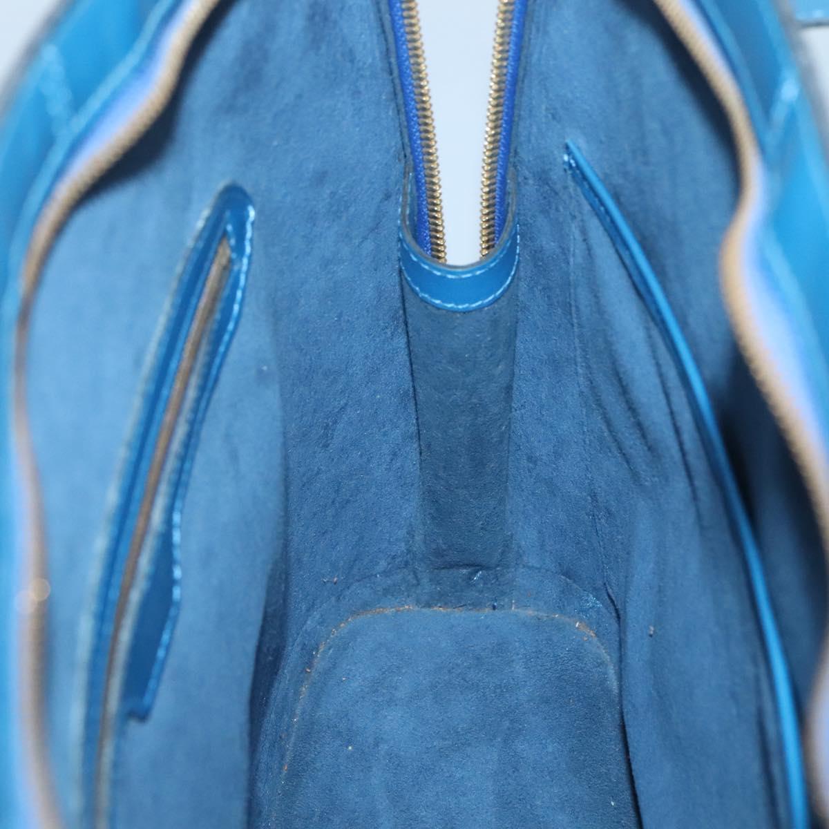 LOUIS VUITTON Epi Lussac Shoulder Bag Blue M52285 LV Auth 122569