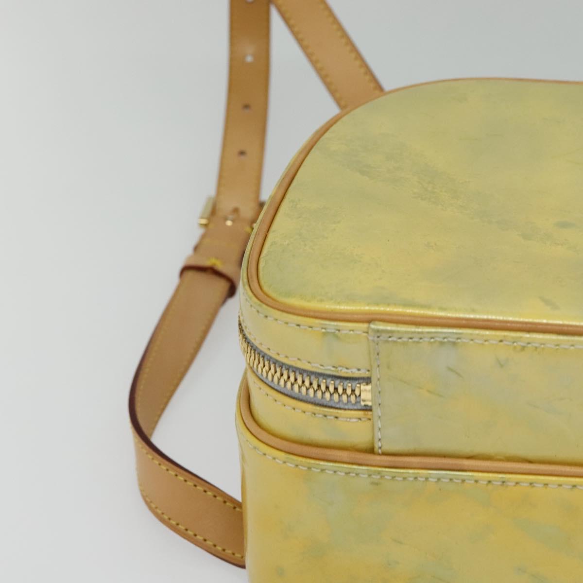 LOUIS VUITTON Monogram Vernis Marley Backpack Gris M91038 LV Auth 122572