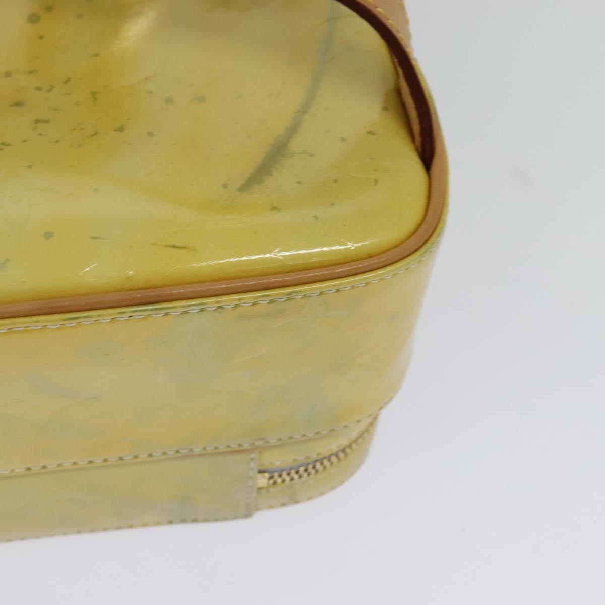 LOUIS VUITTON Monogram Vernis Marley Backpack Gris M91038 LV Auth 122572