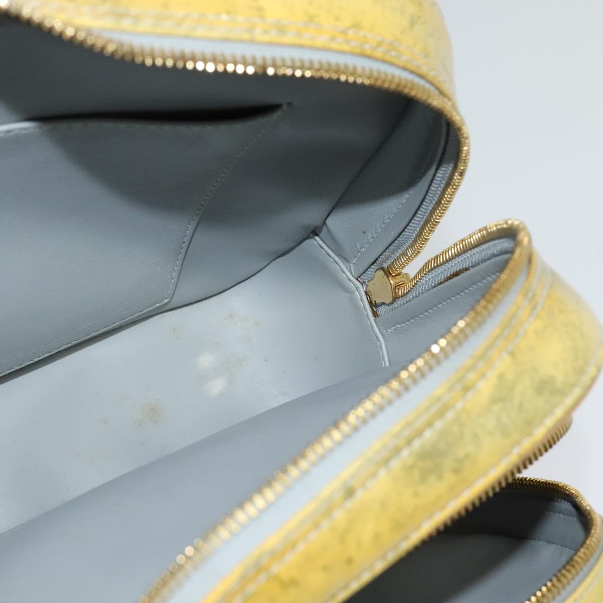 LOUIS VUITTON Monogram Vernis Marley Backpack Gris M91038 LV Auth 122572