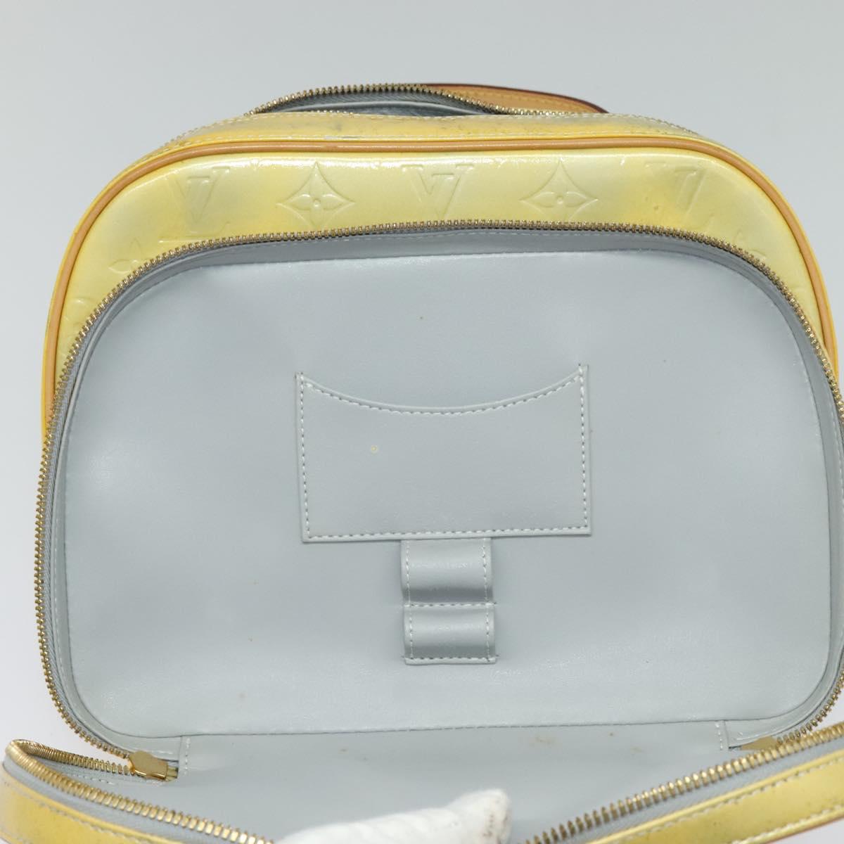 LOUIS VUITTON Monogram Vernis Marley Backpack Gris M91038 LV Auth 122572