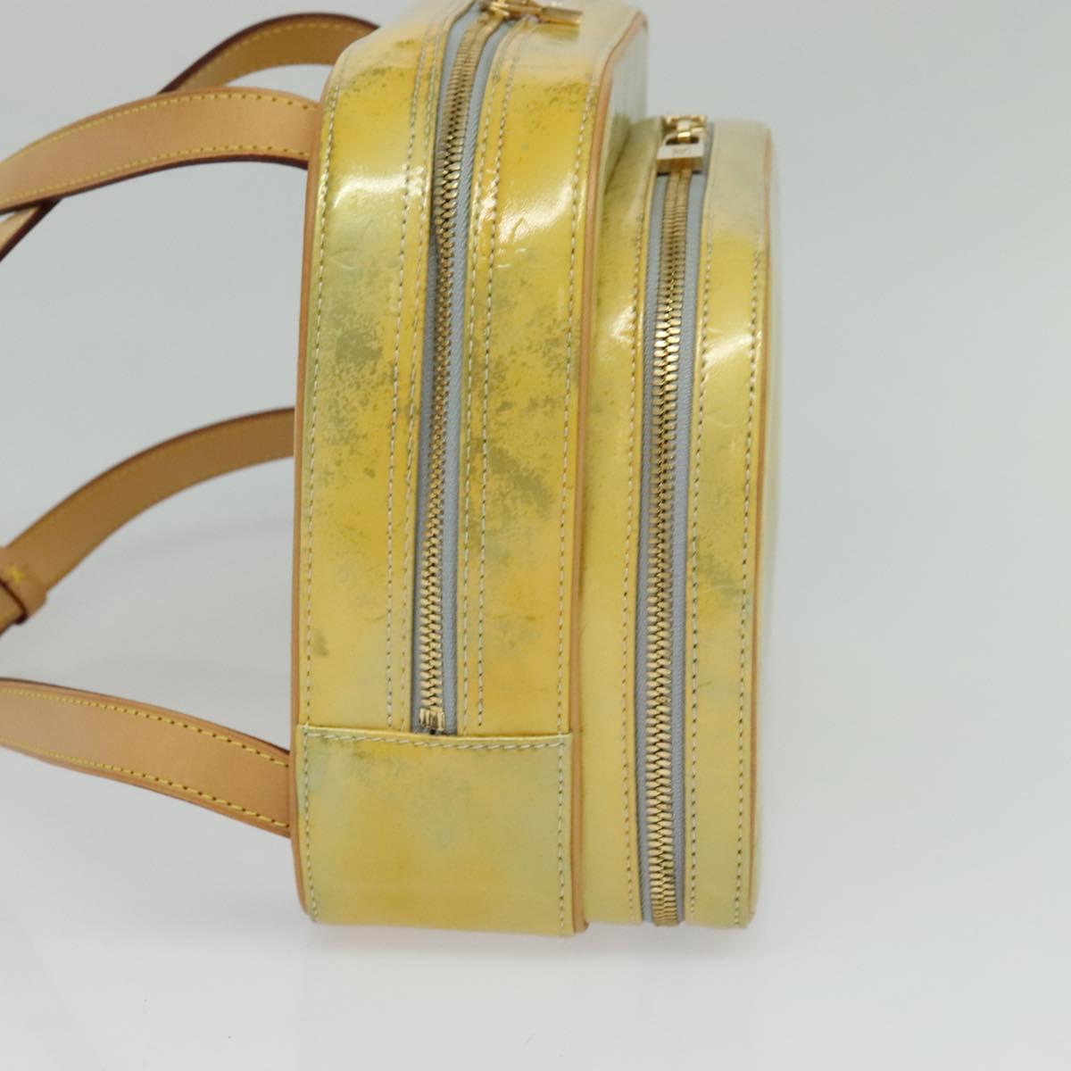 LOUIS VUITTON Monogram Vernis Marley Backpack Gris M91038 LV Auth 122572