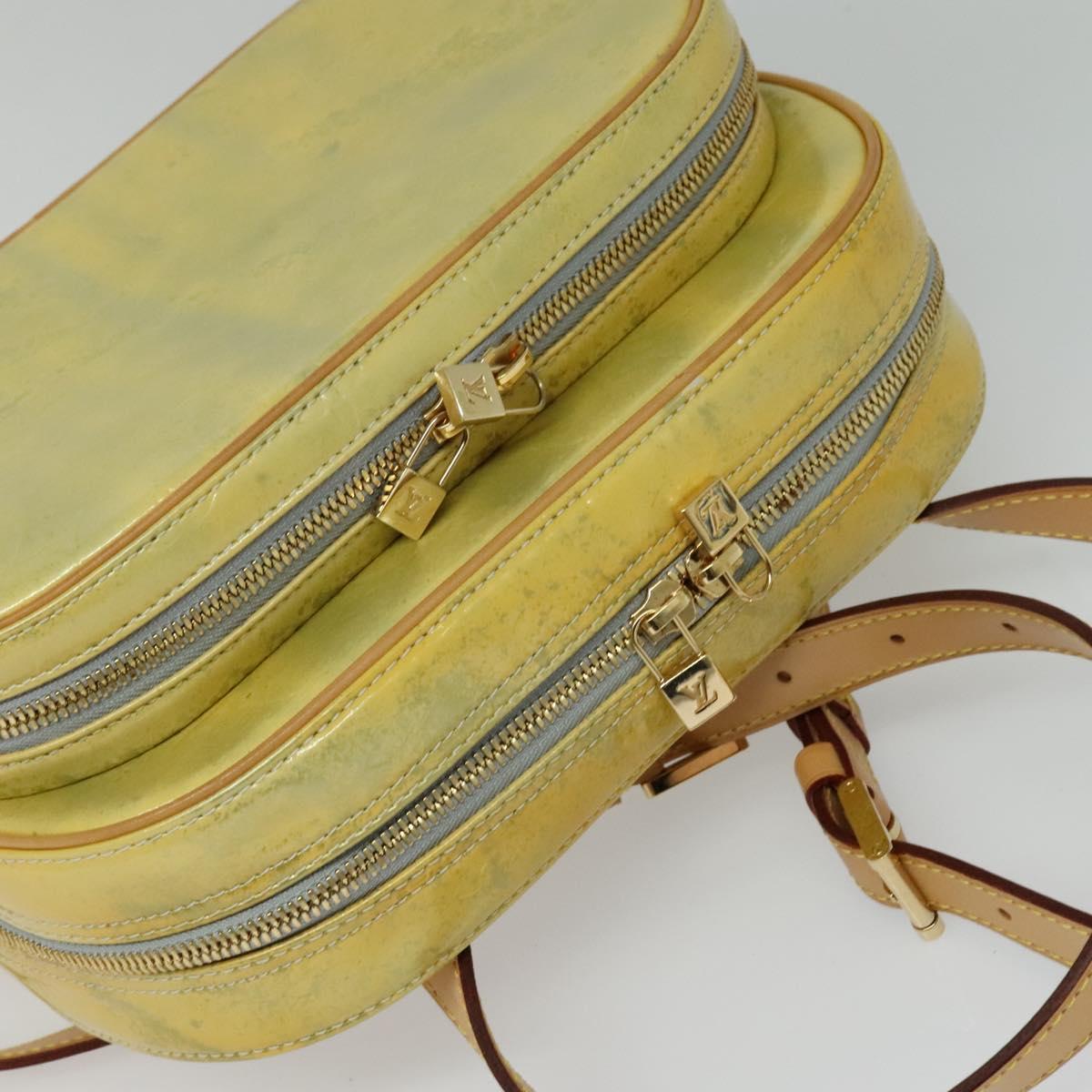 LOUIS VUITTON Monogram Vernis Marley Backpack Gris M91038 LV Auth 122572